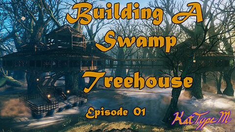 Building A Swamp Treehouse Valheim Episode 01