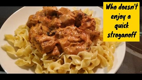 What's Cooking with The Bear? Oven baked beef stroganoff