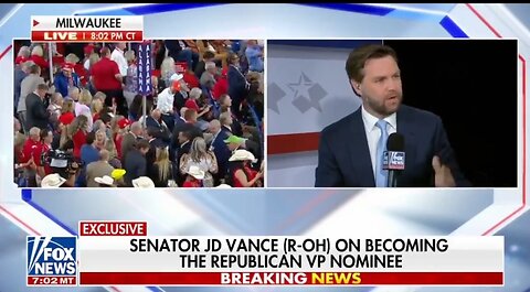 Sen JD Vance On The VP Call He Got From Trump