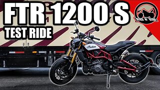 2019 Indian FTR 1200 S Test Ride | Worth The Hype???
