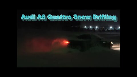 AUDI A6 QUATTRO SNOW DRIFT