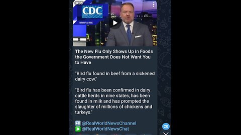 News Shorts: CDC versus Food