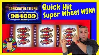 💥Win After Win Quick Hit Super Wheel Slot Machine💥