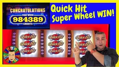 💥Win After Win Quick Hit Super Wheel Slot Machine💥