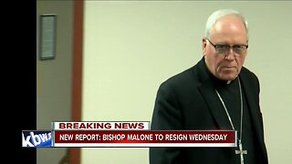 Report: Bishop Malone will resign Wednesday, will be replaced by Albany bishop