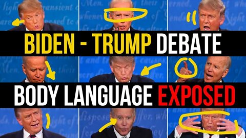 Biden Trump Debate - Body Language EXPOSED by Behavior Analyst