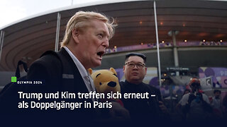 Trump und Kim treffen sich erneut – als Doppelgänger in Paris