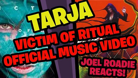 TARJA "Victim Of Ritual" Official Music Video from "Colours in The Dark" - Roadie Reacts