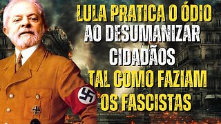 Alerta máximo‼️ A linguagem fascista de Lula