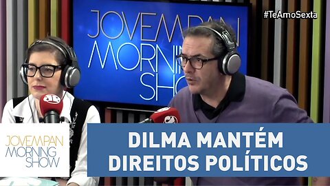 Dilma mantém direitos políticos | Morning Show