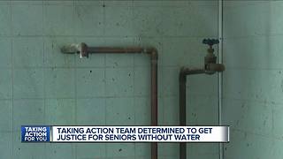 Taking Action team determined to get justice for seniors without water