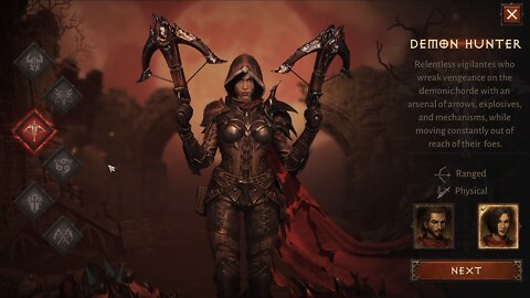 Diablo Immortal - Introduction to Demon Hunter - Levels 1-11 - August 2022