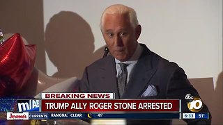 Trump associated Roger Stone arrested, faces federal charges