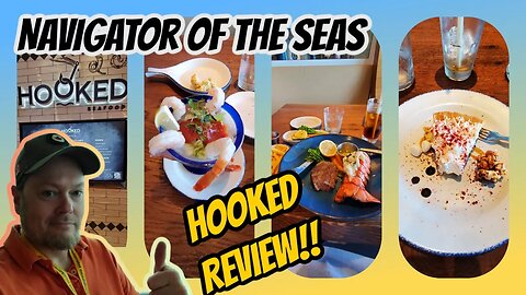 Navigator of the Seas Specialty Dining Review - Hooked!