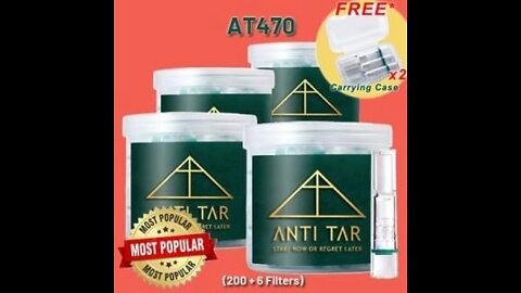 ANTI TAR® 3rd Gen Cigarette and Joint Tar Filter Tips