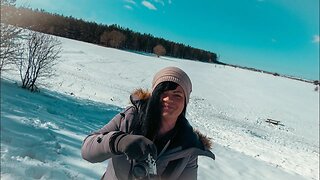 Snow Day And I Feed Some Ducks