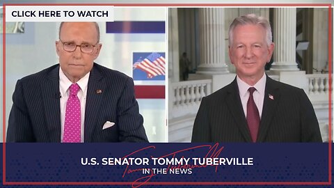 Senator Tuberville Joins Kudlow to Discuss Biden's Economy and Weakness to Foreign Adversaries
