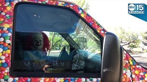 You can have a creepy clown deliver doughnuts to a friend or co-worker this Halloween - ABC15 Things To Do