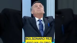 Bolsonaro fez isso na Globo #shorts