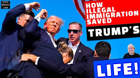 HOW ILLEGAL IMMIGRATION SAVED PRESIDENT TRUMP’S LIFE DURING THE ASSASSINATION ATTEMPT! #Trump