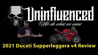 2021 Ducati Supperleggera V4 Review / uninfluenced / motovlog
