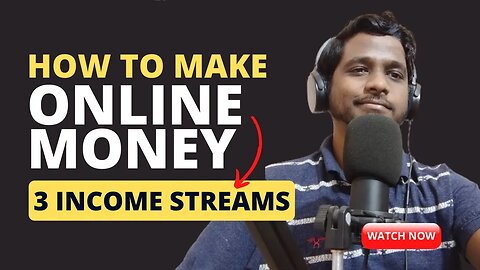 How To Build 3 Income Streams As A Beginner (In Just A Month!)