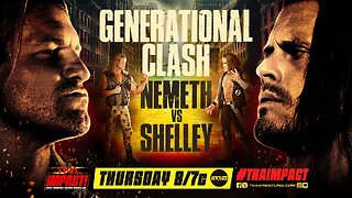 Alex Shelley vs. Nic Nemeth: Generational Clash! #TNAImpact #shorts