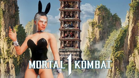Mortal Kombat 1 - Bunny Sindel - Hard Ladder (High Level Gameplay)