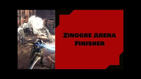 Monster Hunter World: Zinogre Arena Finisher