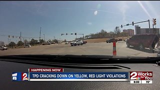 TPD cracking down on yellow and red light violations