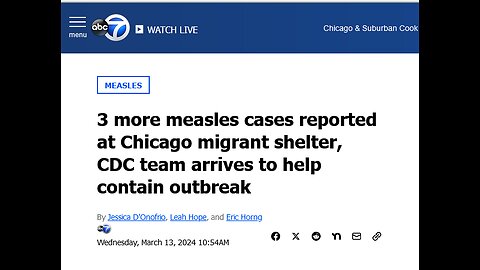 Chicago migrant shelter up to 7 confirmed measles cases
