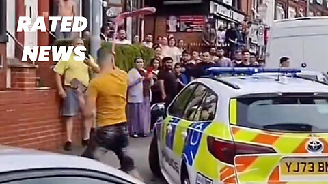 Residents Attack Police Car Amid Leeds Disorder in Harehills