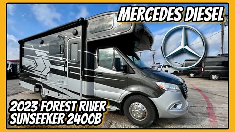 Travel in Style and Comfort | 2023 Forest River Sunseeker 2400B Mercedes Diesel Motorhome