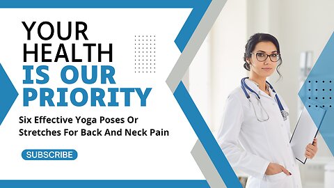 Six Effective Yoga Poses Or Stretches For Back And Neck Pain