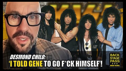 💋Desmond Child on KISS's Mega Hit: 'I Was Made For Loving You' & His Explosive Fallout with Gene!"🔥