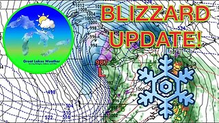 RED ALERT: Latest on Dangerous Blizzard Conditions Possible Friday -Great Lakes Weather