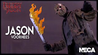 NECA Freddy Vs Jason Ultimate Jason Voorhees 2022 Reissue @The Review Spot