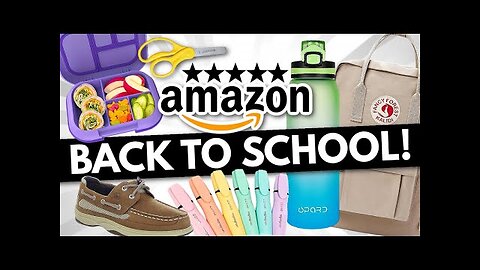 25 *BEST* Amazon BACK TO SCHOOL Items 2024!