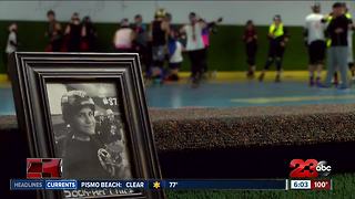 Roller Derby team competing for national championship and playing in memory of lost teammate