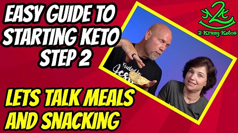 5 easy steps to starting keto/carnivore - Step 2 | Easy guide to starting keto | Lets talk snacks