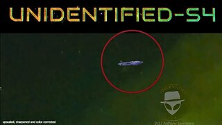 HUGE CIGAR UFO CAPTURE USING NIGHT VISION