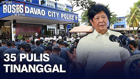 PNP, nagpaliwanag kasunod ng pagtanggal sa 35 pulis ng DCPO