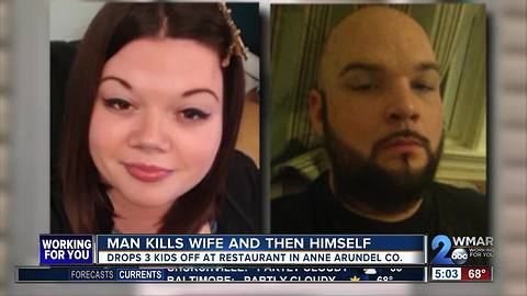 Police: Man kills wife, leaves kids with strangers, then kills himself