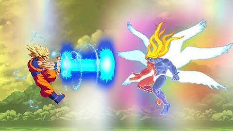 Goku vs Gill - Dragon Ball Z X Street Fighter
