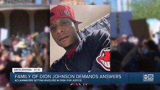 Family of Dion Johnson demands answers