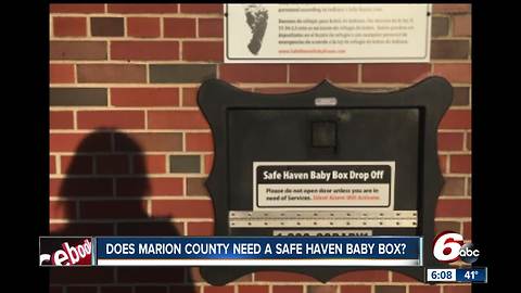 Group pushes for Safe Haven baby boxes in Indianapolis, across central Indiana