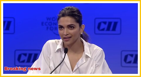 Deepika Padukone Addresses the Stigma of Mental Health Issue / India Economic Summit 2017