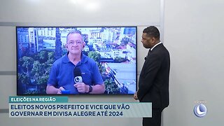 Eleições na Região: Eleitos Novos Prefeito e Vice que vão Governar em Divisa Alegre até 2024.