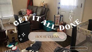 ✔️ GET IT ALL DONE | SMALL HOUSE LIVING | CLEANING MOTIVATION