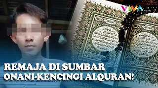 TAK BERADAB! Remaja di Sumbar Onani dan Kencingi Alquran